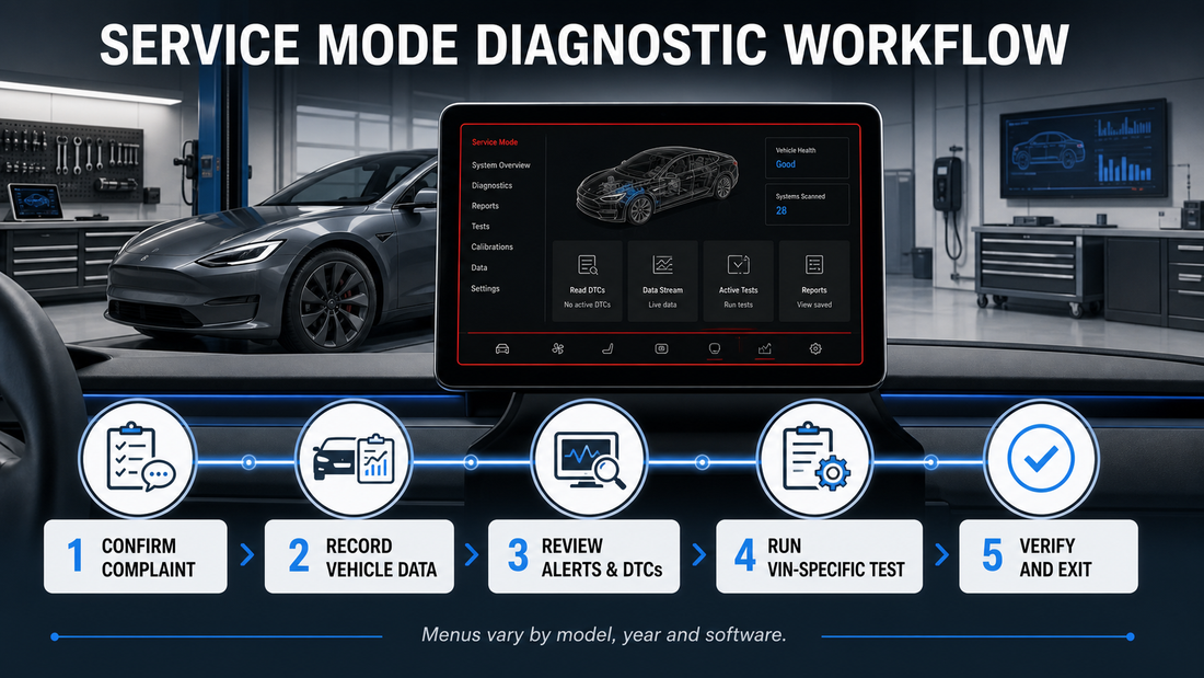 Tesla Thermal, Brake, Steering and Calibration Routines: A Workshop Guide