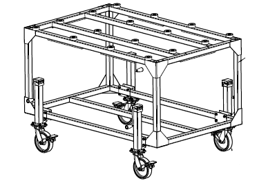 ASY, BATTERY TABLE, MANUAL LIFT – supplier reference 1020566-00-G