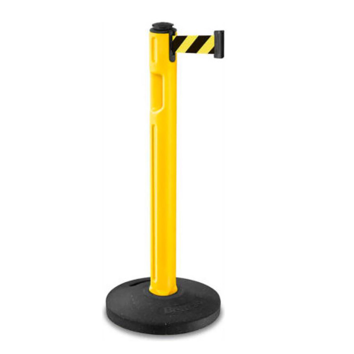 BARRICADE, RETRACTABLE BELT POST HV AREA – supplier reference 1143066-00-A