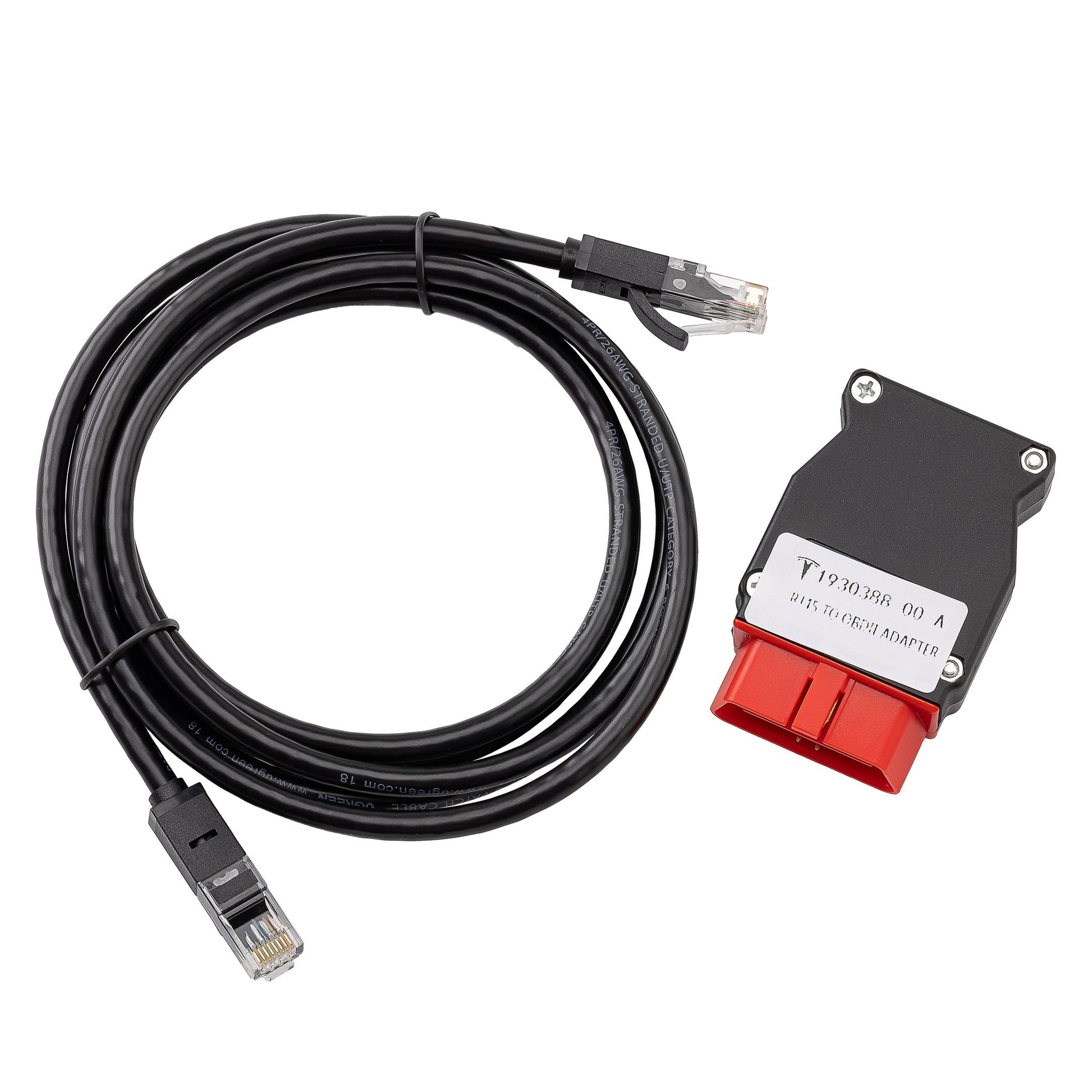 OBD II TO RJ45 NETWORK PORT – supplier reference 1930388-00-A