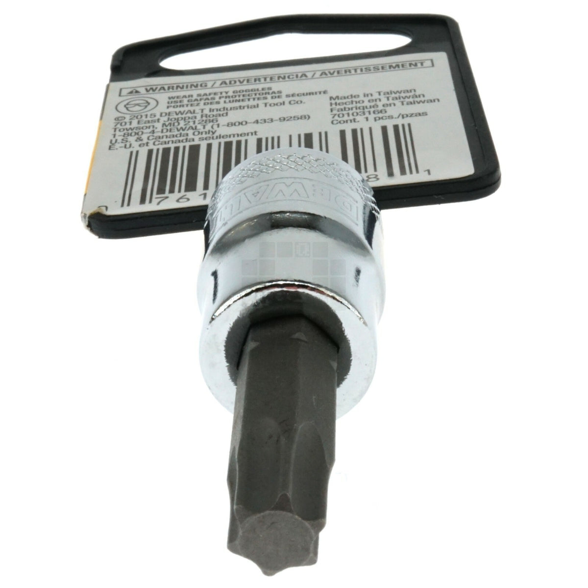 Dewalt DWMT74618OSP T47 Chrome Torx Bit Socket, 3/8" Drive, 74-618D - product image 3