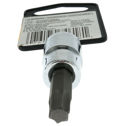 Dewalt DWMT74618OSP T47 Chrome Torx Bit Socket, 3/8" Drive, 74-618D - product image 3