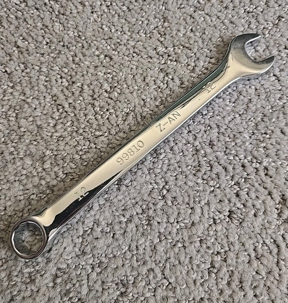 Craftsman 99810 12mm 12pt Combination Wrench Z-AN Series New Polished Chrome - product image 2