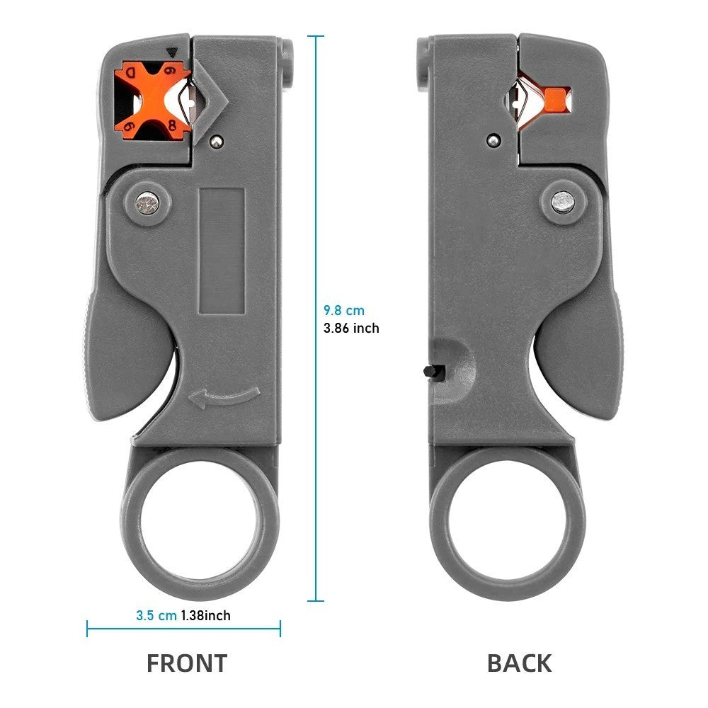 Wire Stripping Pliers Stainless Steel Cable Stripper Hex Wrench Electrical Tool - product image 2