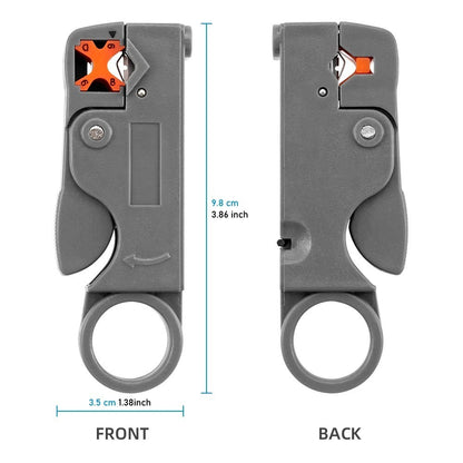 Wire Stripping Pliers Stainless Steel Cable Stripper Hex Wrench Electrical Tool - product image 2