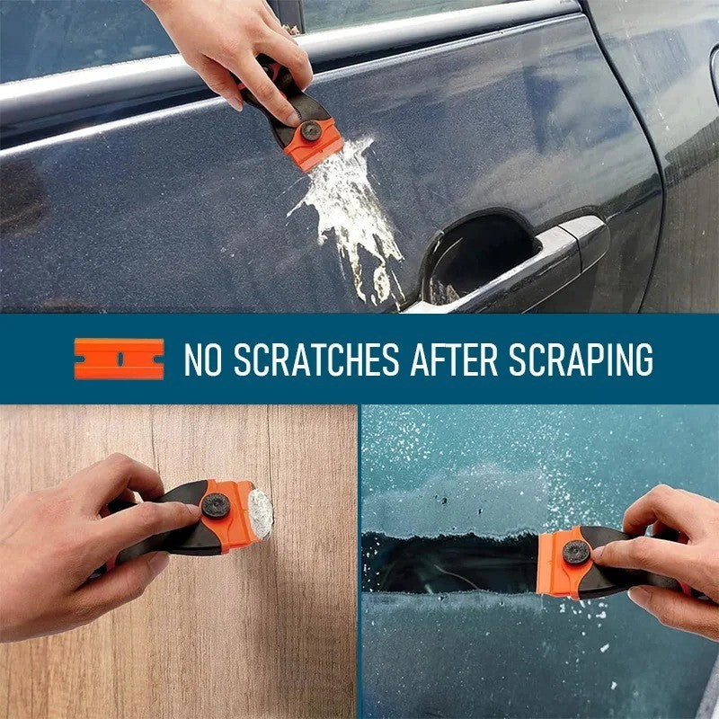 Auto Glass Scraper Non-Scratch Plastic Razor Blade Car Window Tool - product image 3