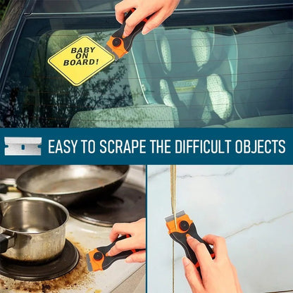 Auto Glass Scraper Non-Scratch Plastic Razor Blade Car Window Tool - product image 4