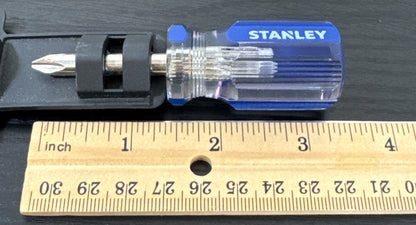 NEW Stanley Stubby Screwdriver PH2 x 1-1/2" / 2 PT X 40mm Made In USA - product image 3