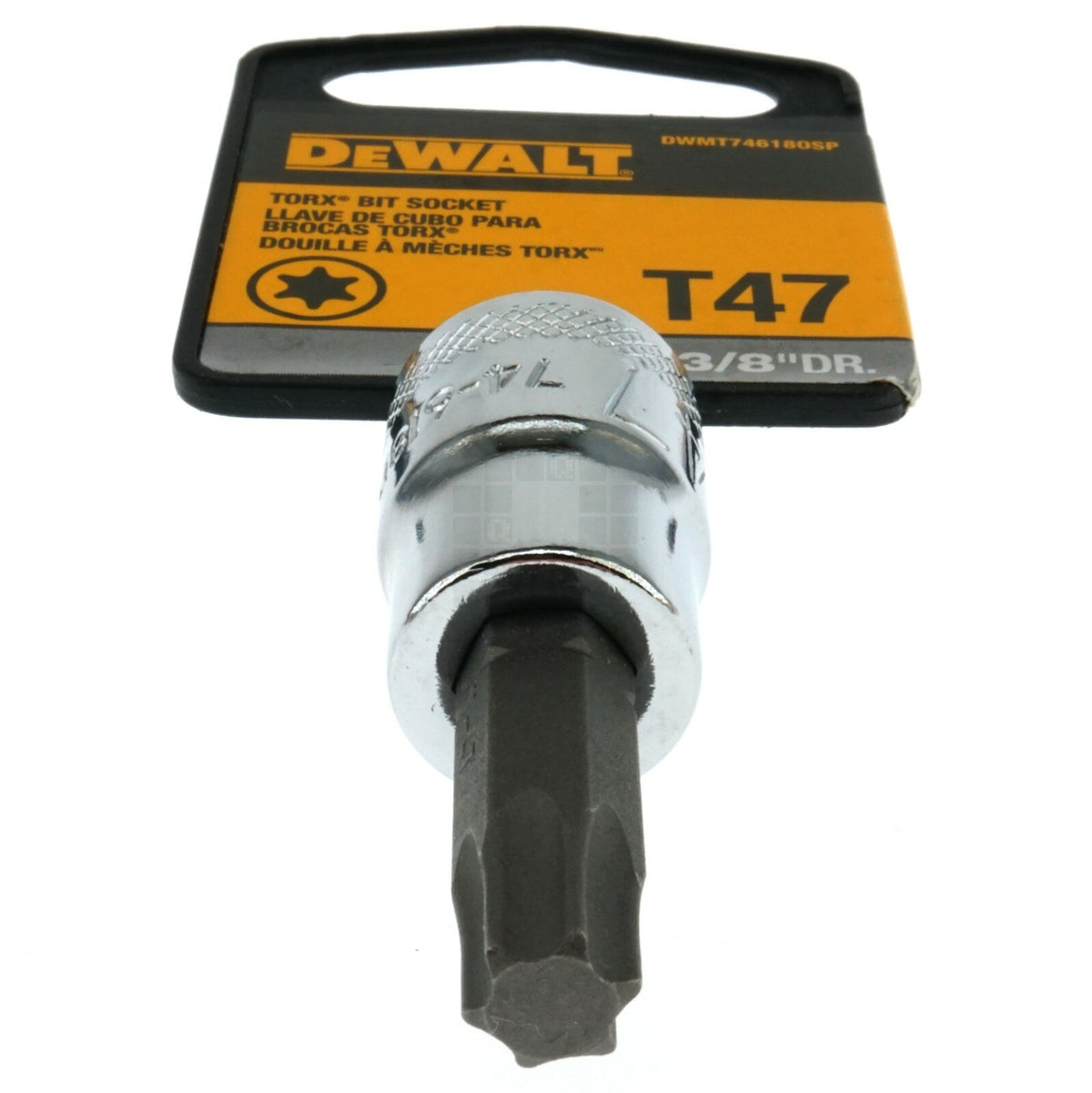 Dewalt DWMT74618OSP T47 Chrome Torx Bit Socket, 3/8" Drive, 74-618D - product image 2