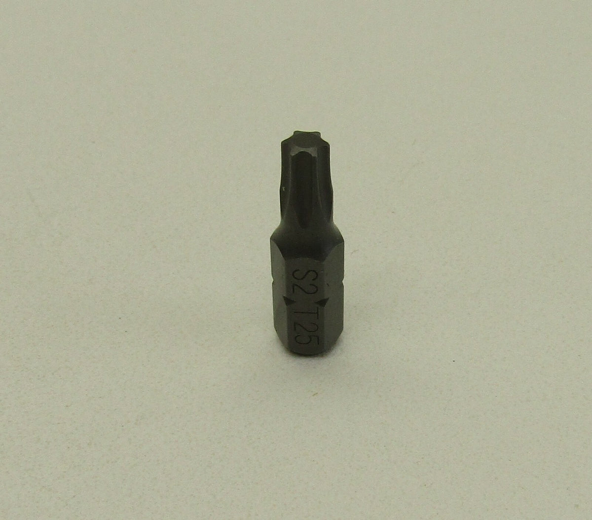 1x T25 Torx Star 25mm Long 1/4" Hex Shank Screwdriver Bit Hardened 1" Replace - product image 2