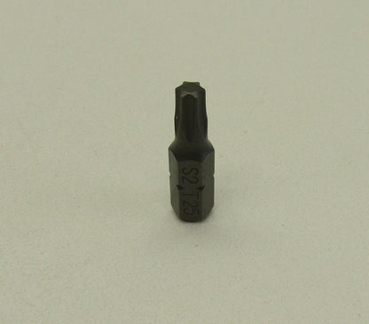 1x T25 Torx Star 25mm Long 1/4" Hex Shank Screwdriver Bit Hardened 1" Replace - product image 2