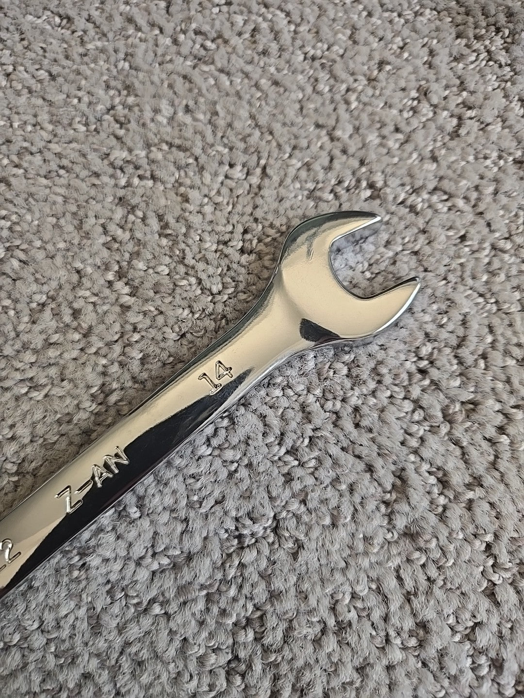 Craftsman 99822 14mm 12pt Combination Wrench Z-AN Series New Polished Chrome - product image 3