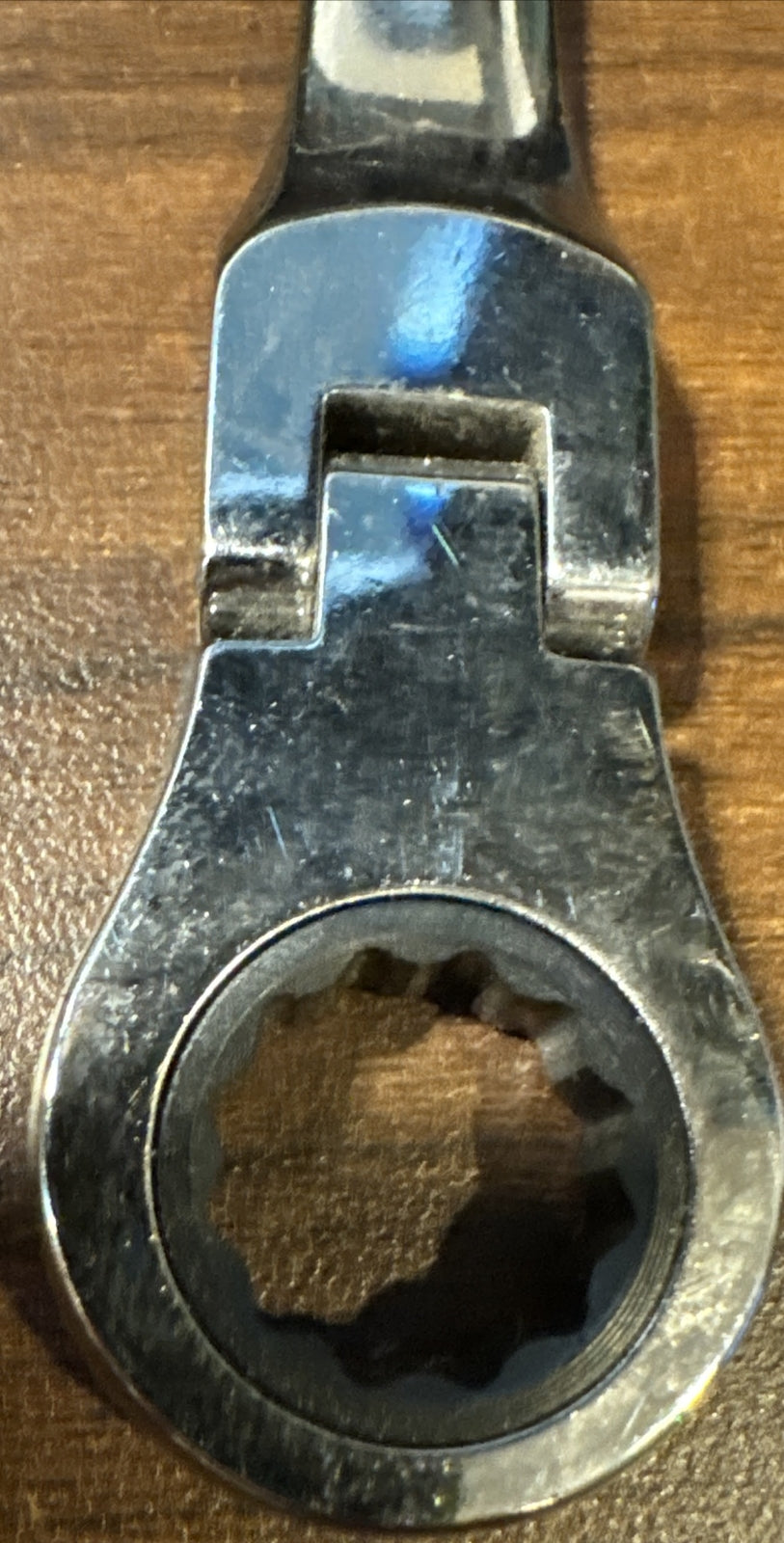 NEW Husky 13mm Metric Flex-Head Ratcheting Combination Wrench 12pt - product image 3